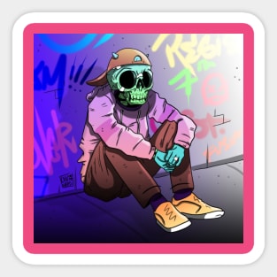 Chillin Sticker